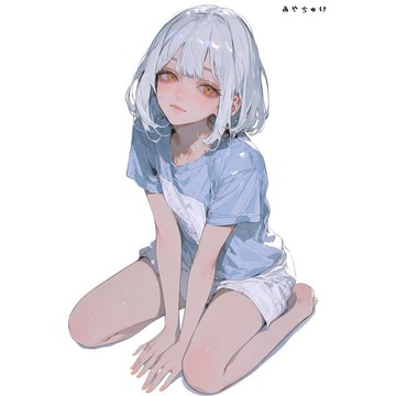 【8 月新款】07-139-0176 人物貼紙 簡約夏日女孩