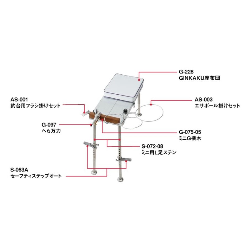 CARP C-060 釣り台ミニ グローブライド | LINEショッピング