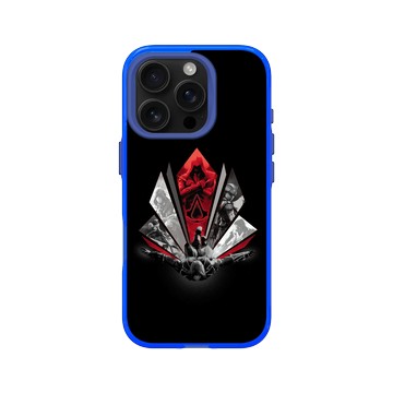 iPhone 16 Pro Clear 激光藍 - Assassin's Creed - Legacy Red