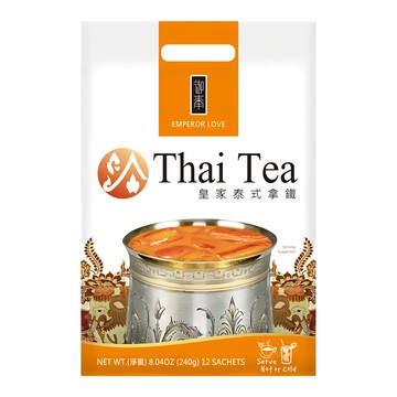 御奉 皇家泰式拿鐵  傳統口味  夏日冰飲  冬日熱飲  20g  12包  1袋