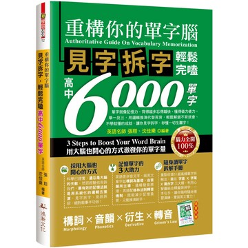 重構你的單字腦！見字拆字，輕鬆完嗑高中6000單字『魔法書店』