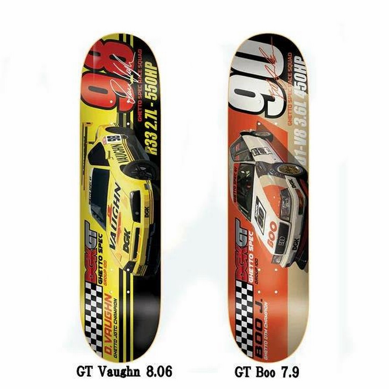 DGK ディージーケー DGK GHETTO GT 7.75〜 8.25インチ Deck Skateboard 