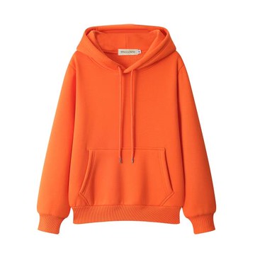 秋冬衛衣女2025新款純棉加絨連帽寬松爆款美式正肩薄款洋氣冬外套