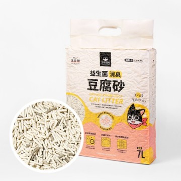 【萌寵星球】汪喵益生菌消臭豆腐砂（條型）7L