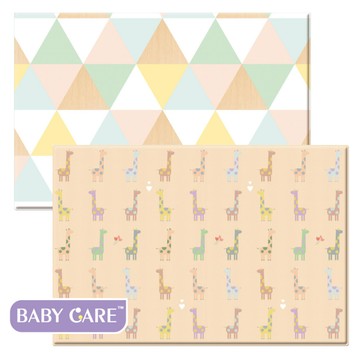 【BabyCare皇冠】遊戲墊─多彩小鹿(185x125x1.2 cm)