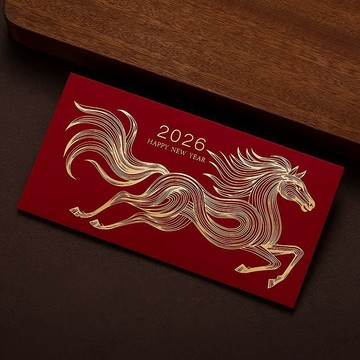 ⚡️好物優選⚡️馬年紅包2026燙金通用利是封春節過年開工創意新年紅包袋