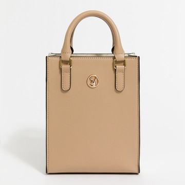 PLAYBOY - 手提包附長背帶 Splendid系列-卡其色(542-6801-26-6)