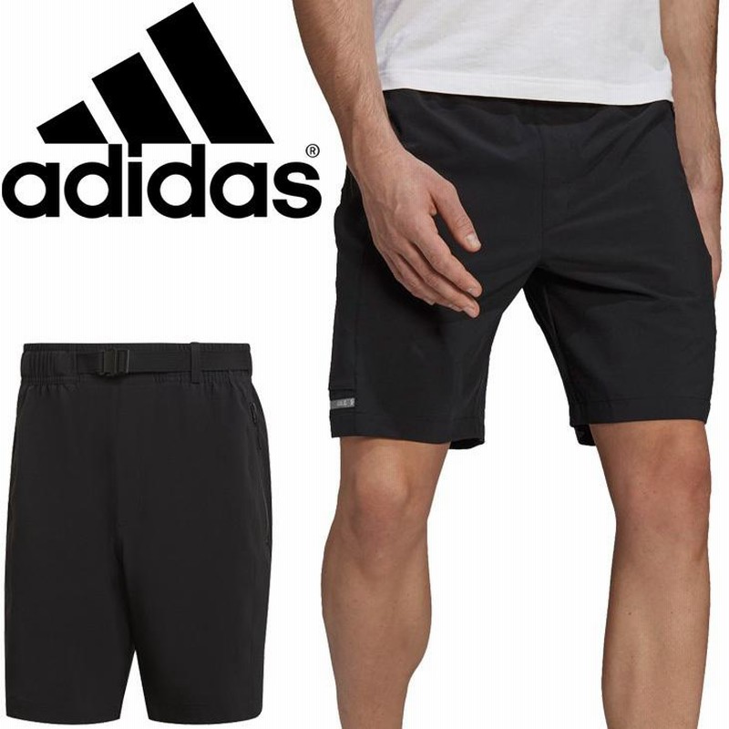 ハーフパンツ ショートパンツ メンズ/アディダス adidas M TECH ID ウーブン SHORTS/スポーツウェア 黒 ブラック トレーニング  /IZL04-GU1744【a20Qpd】 | LINEショッピング