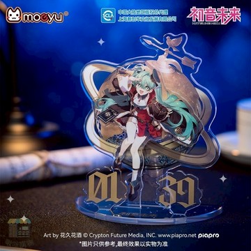 現貨 👘 官方授權 正品 Hatsune Miku 初音未來 24年39‘感謝祭 次元大發現系列 螢光 流沙立牌 立牌