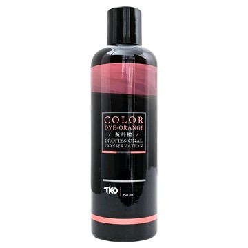 TKO 彩染補色劑 黃丹橙  250ml  1瓶