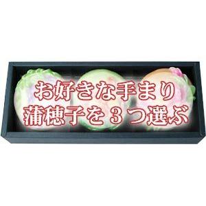 手まり蒲穂子３個入り（好きなものを選ぶ） ギフト 鮨蒲本舗河内屋　富山名産品 かまぼこ 蒲鉾