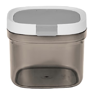 艾米購物奶粉分裝盒 小號800ml (約420g奶粉) 食品級材質 單手開蓋  茶色  1個