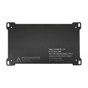 ANGLE 網桌三角板 轉角連接板 鋁合金材質  47.8 × 25 × 25cm  黑色