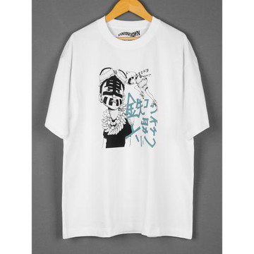 惡童Tekkon Kinkreet松本大洋動漫短袖圓領印花寬松正肩白色T恤