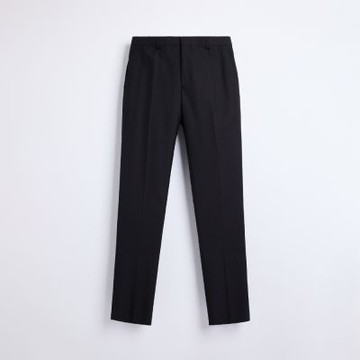 ROBERTA諾貝達 男裝 條紋細膩優雅 羊毛商務西褲 修身版/無褶設計