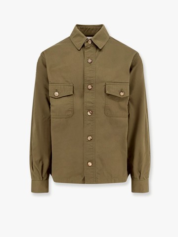 Oversize organic cotton shirt - SAINT LAURENT - gender_Man