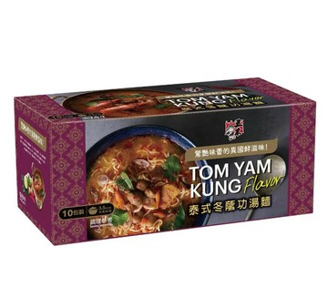 五木 泰式冬蔭功湯麵 112公克 X 10包