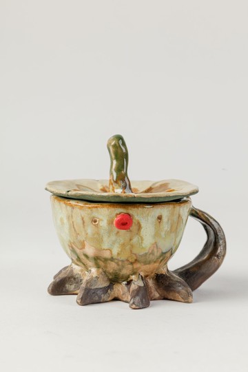 變形章魚系列—荷花章魚杯