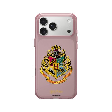iPhone 17 Pro Max Clear (相機按鈕) 晶醺玫 - 哈利波特 Harry Potter - 哈利波特-學院徽章