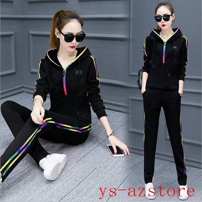 ヴィジョン ストリートウェア ジャージ スウェット 上下セット 薄手 レディース 長袖 スポーツウエア 上下 ルームウェア 通販 Lineポイント最大get Lineショッピング