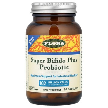 Flora, 超級 Bifido Plus 益生菌，1020 億活菌，30 粒膠囊