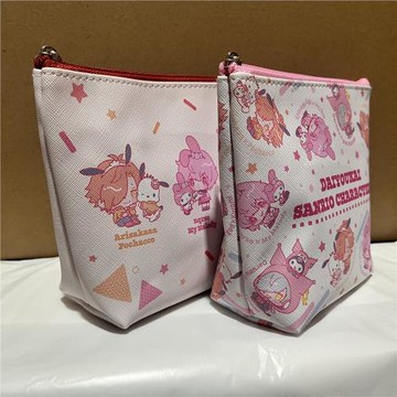 日單三麗鷗 sanrio卡通化妝包手拿包  25年新款卡通化妝包收納包