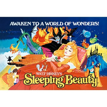 百耘圖 - DISNEY PRINCESS【典藏海報系列】奧蘿拉 300片拼圖 HPD0300S-204