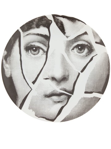 Fornasetti - Plate - unisex - China - One Size - White