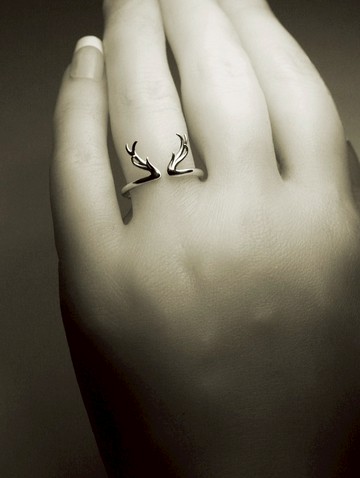 鹿角戒指