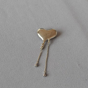 胸針 別針 飾品 愛心胸針 帽子別針 髮飾 Y2K 冷淡風 金屬胸針 造型胸針 流蘇胸針 004