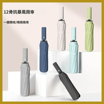 全台免運【三折全自动折叠雨伞】男大号双人女晴雨遮阳 防晒防紫外线广告太阳伞【雨天雨具】晴雨兩用 一傘 / 學生遮陽卡通傘