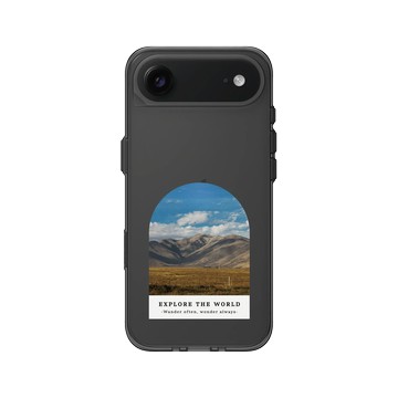 iPhone Air Clear (相機按鈕) 酷墨灰 - Travel Photography / 旅途攝影 - 定格 從容