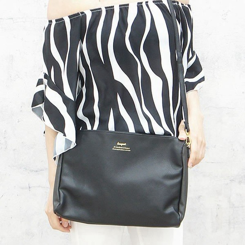 ショルダーバッグ レディース 肩掛け 斜め掛け バッグ 黒 ブラック プチプラ 3wayブーケショルダー ネコポス不可 通販 Lineポイント最大0 5 Get Lineショッピング