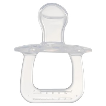 貝喜力克全矽膠拇指安撫奶嘴 柔軟親膚 寶寶安睡必備  S  1入  透明