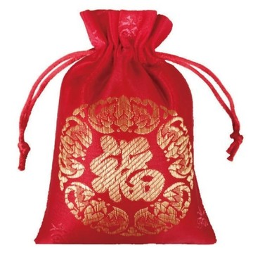 [福利商品]23-12_五福臨門-錦緞束口福袋-大-23-x-17cm-6個