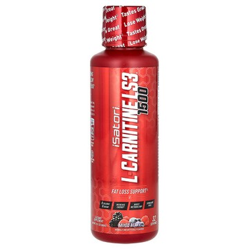 Isatori, L-Carnitine LS3 1500，什錦漿果味，16 液量盎司（480 毫升）