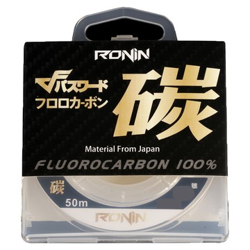 RONiN 獵漁人 碳纖線 1.2號  透明色  50m  1個