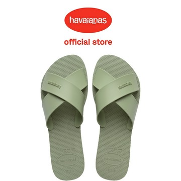 Havaianas 哈瓦仕 拖鞋 涼鞋  復古 羅馬 交叉鞋帶 莫蘭迪綠 Aqua 4148806-1156W