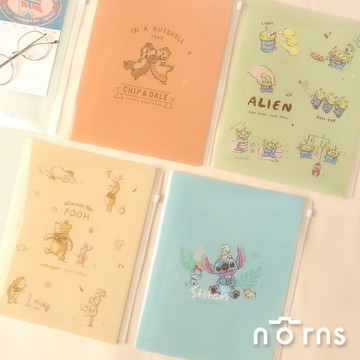 【Norns】迪士尼6+1多功能資料夾- Norns Original Design Disney正版A4 L夾檔案夾收納夾 文件夾 小熊維尼 三眼怪 奇奇蒂蒂 史迪奇 (每款式最少需購買3件)