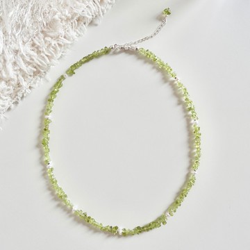 Lily Valley 綠野精靈 | 手工串珠項鍊