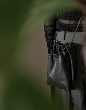 CURVE曲線系列 雙生錦囊 雙抽繩單肩斜挎包