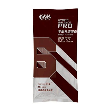 GOAL SPORT平衡乳清蛋白30g-麥芽可可