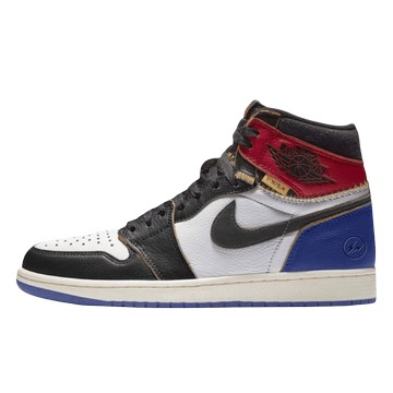 JORDAN 1 RETRO HIGH OG SP FRAGMENT X UNION LA VARSITY RED SPORT ROYAL