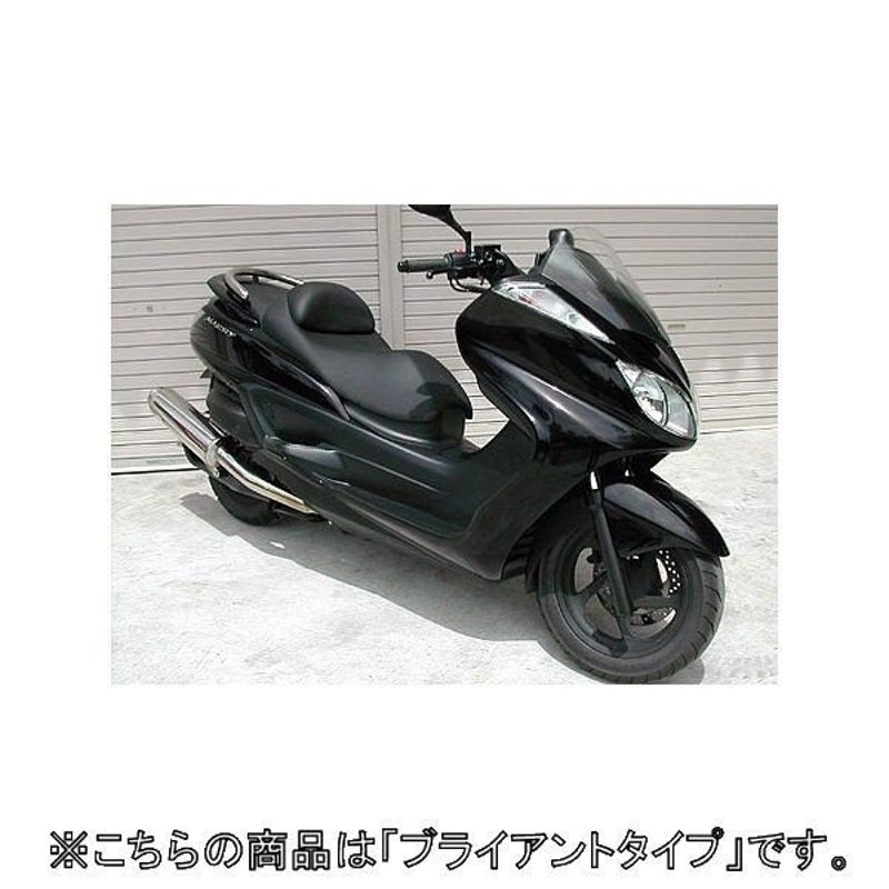 日本製 マジェスティ125/FI 5CA メッキカスタムタンデムバー バック