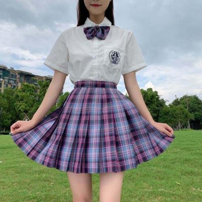 高評価の贈り物 紫 セーラー服 パープル L