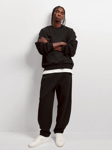PANGAIA - DNA Barrel-Leg Sweatpants - black - L L