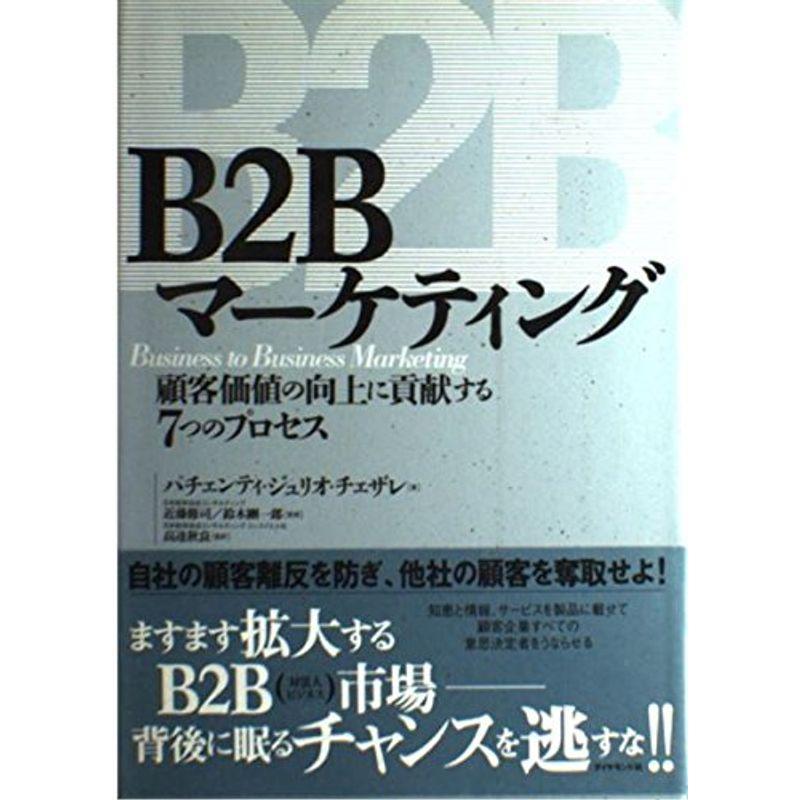 B2Bマーケティング?顧客価値の向上に貢献する7つのプロセス