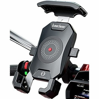 Kaedear カエディア バイク スマホホルダー 自転車 携帯 ホルダー クイックホールド ビートル スマホ スタンド 防水 バイク用スマホホルダー アルミ マウント 通販 Lineポイント最大get Lineショッピング