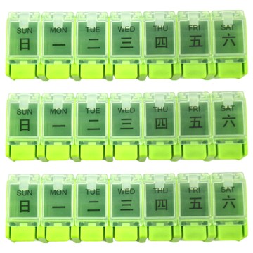 Fullicon 護立康 7日彈跳保健盒 (小) PP材質 台灣設計  3個