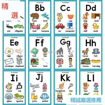 精選🔥牛津自然拼讀oxford卡片早教英語Phonics字母單詞閃卡英文教材具【精誠】